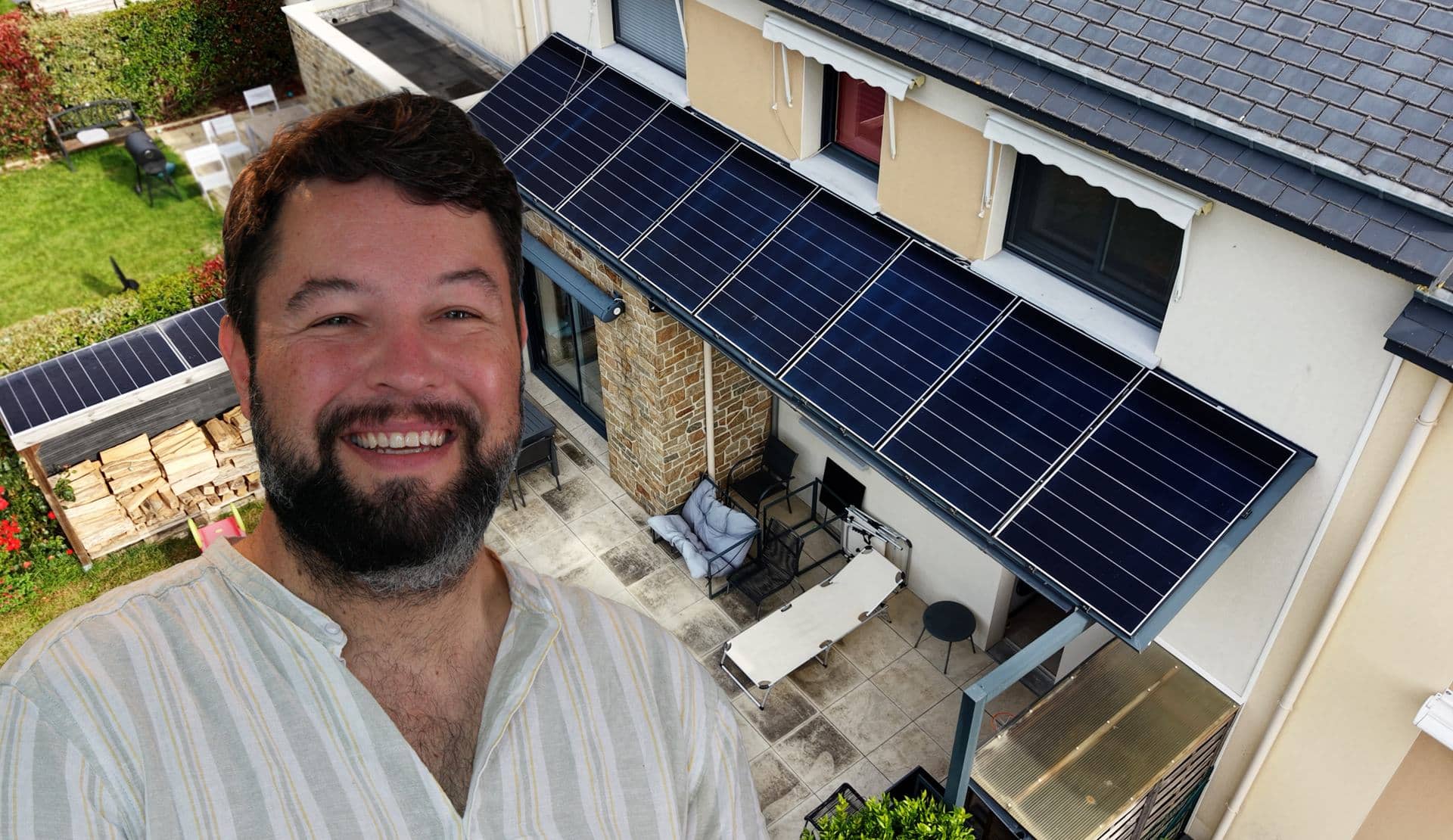 He built his own battery pack & cut electricity bills